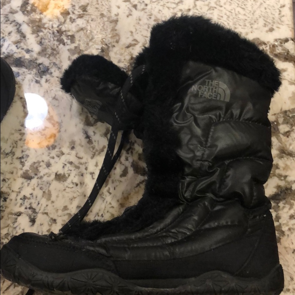 North face down filled boots
